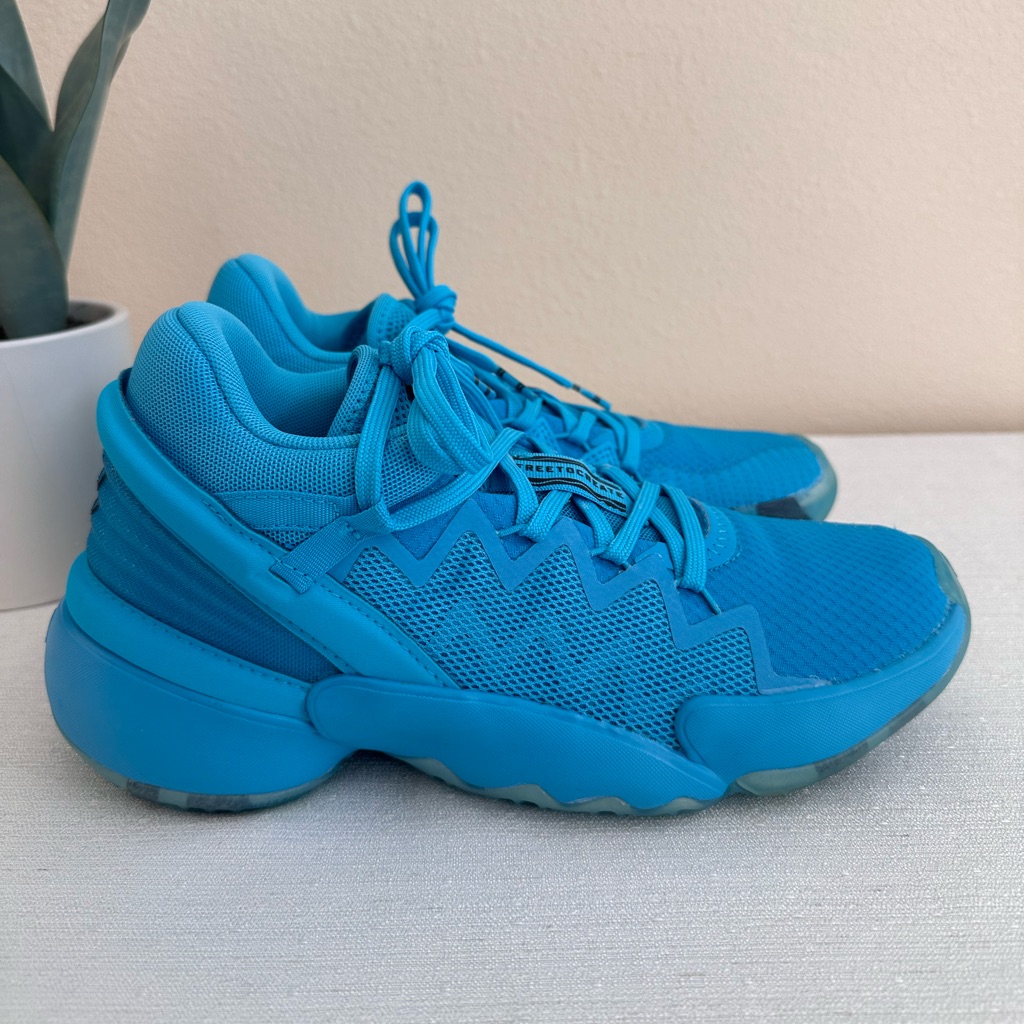 Adidas Crayola D.O.N. Bright Blue Casual Sneakers Women’s 6